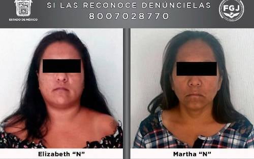 Mujeres que robaron a bebé recién nacido en Tequixquiac, vinculadas a proceso